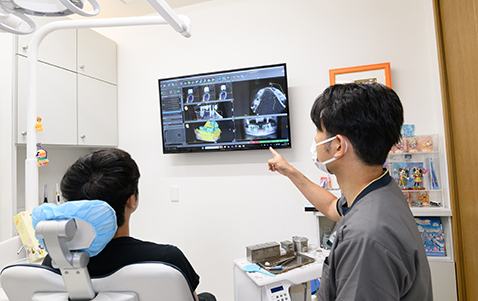 受付の様子